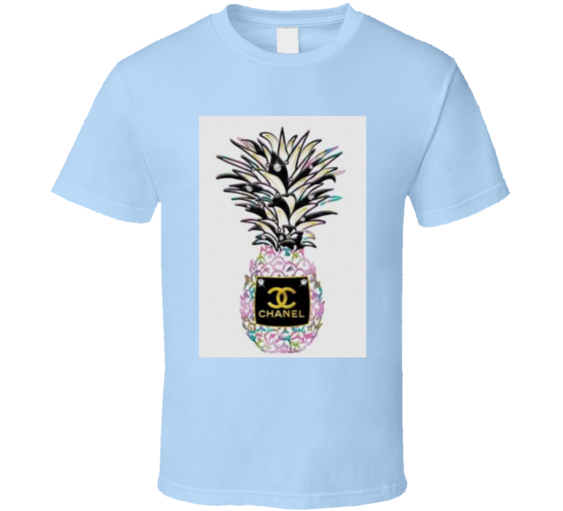 Pineapple Couture Baby Blue  T Shirt