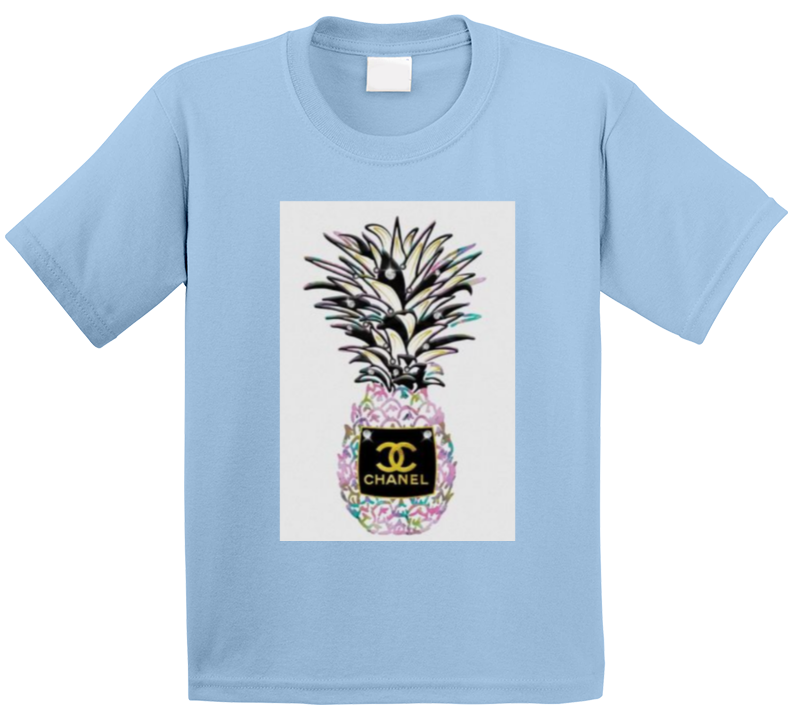 Pineapple Couture Baby Blue T Shirt