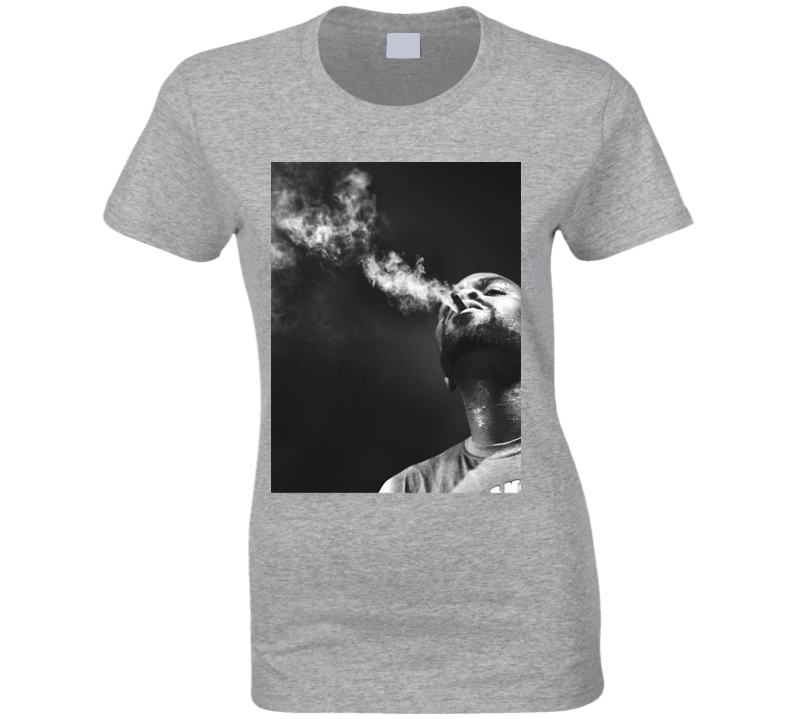 Johnny Blazin Grey Ladies T Shirt