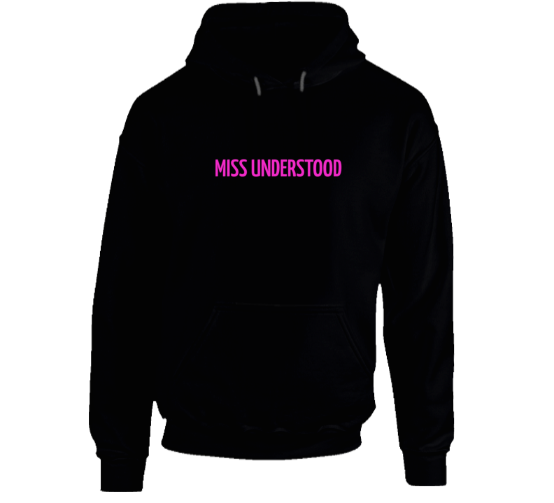 Miss Understood ( Black Pink ) Hoodie