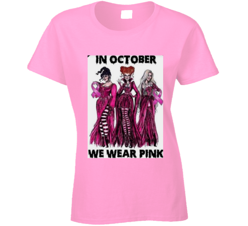 We Wear Pink (pink) Ladies T Shirt