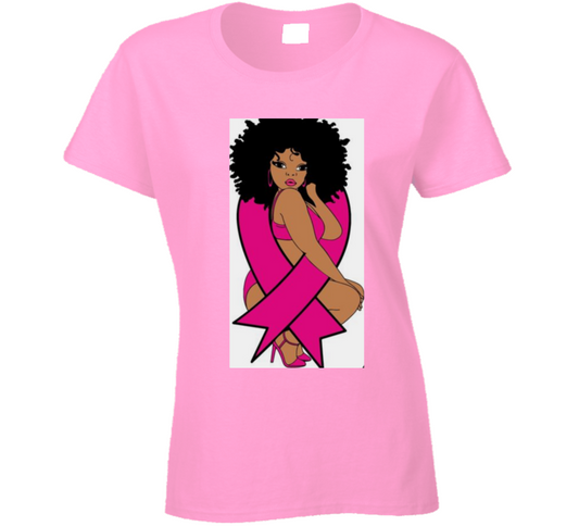 Wrapped In Pink Ladies T Shirt