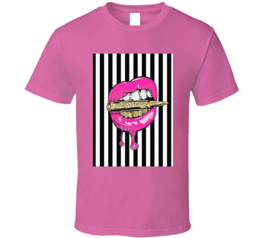 Lip Service Pink Tee T Shirt