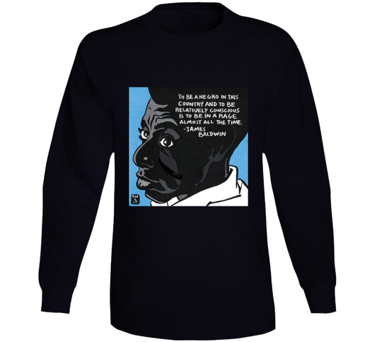 Baldwin Ideas ( Black) Long Sleeve T Shirt