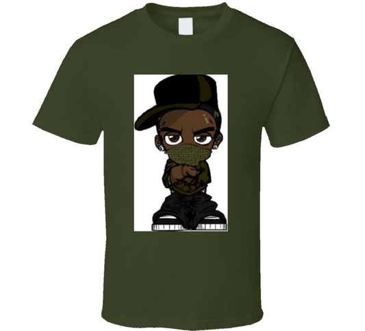 Militant One ( Green ) T Shirt