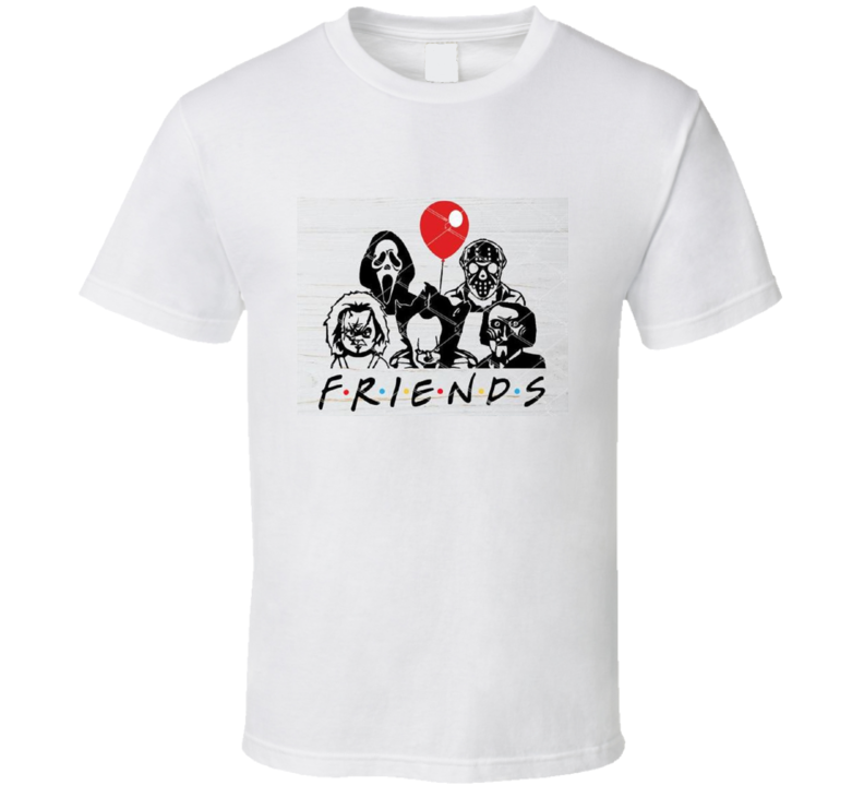 Killer Friends ( White )  T Shirt