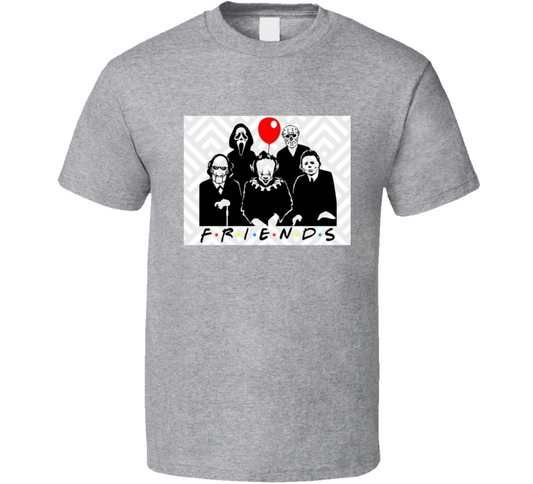 Killer Friends ( Gray ) T Shirt