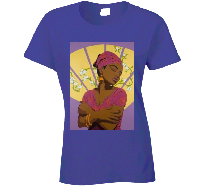 Purple Love  Ladies T Shirt