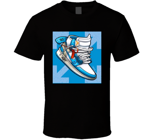 Black N Blue J's T Shirt