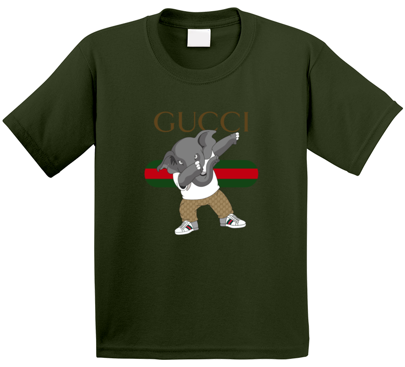 Elephant G's ( Military Green) T Shirt