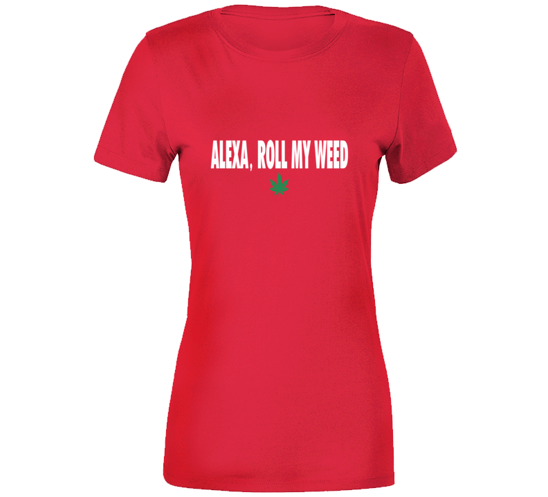 Alexa, Roll ( Red ) Ladies T Shirt