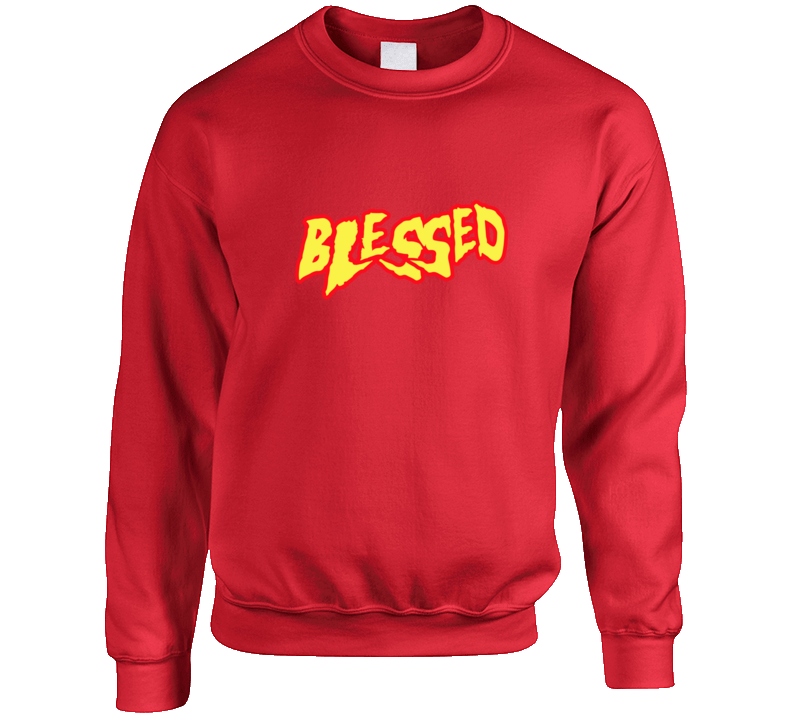 Blessed ( Red) Crewneck Sweatshirt