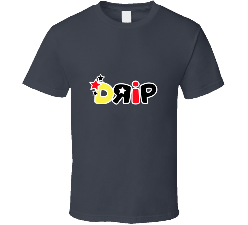 Drip ( Gray ) T Shirt