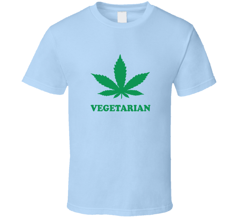 Vegetarian ( Baby Blue ) T Shirt