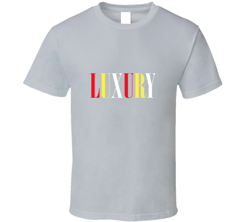 Luxury Silver T Shirt