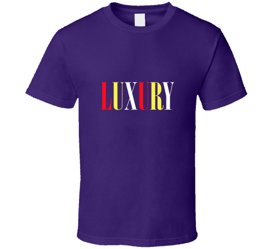 Luxury Purple T Shirt