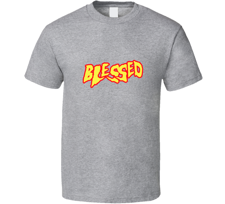 Blessed ( Gray ) T Shirt