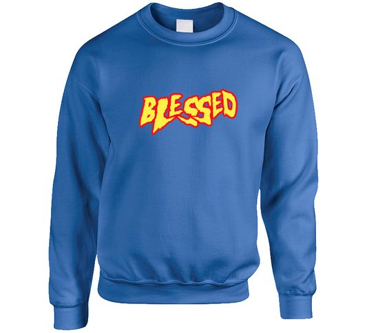 Blessed ( Blue) Crewneck Sweatshirt