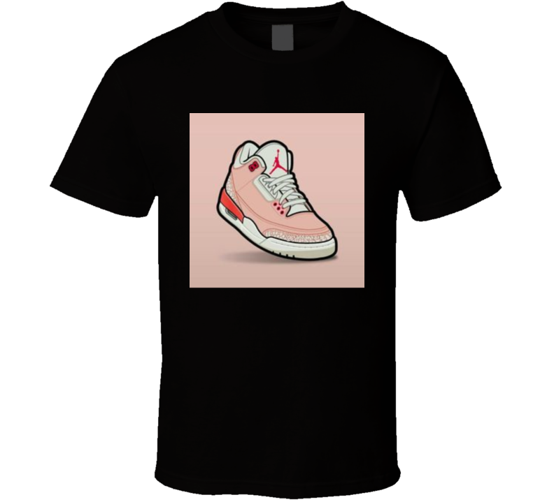 Pink And Black J's T Shirt