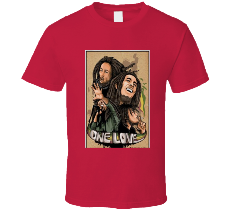 One Love ( Red ) T Shirt