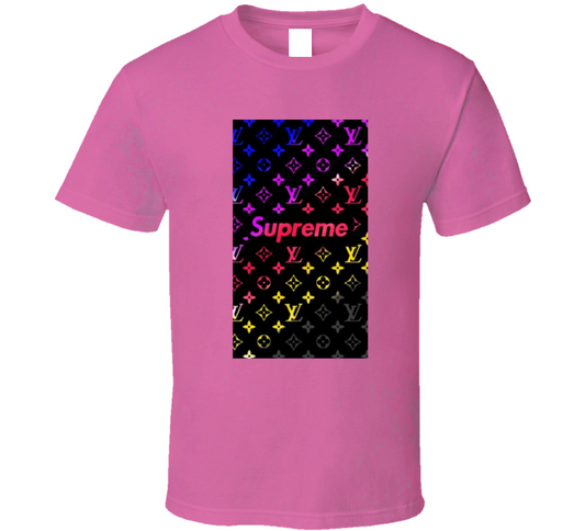 Super Rainbow Pink T Shirt