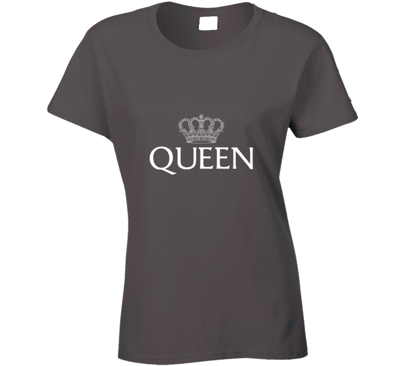 Queen Gray Ladies T Shirt