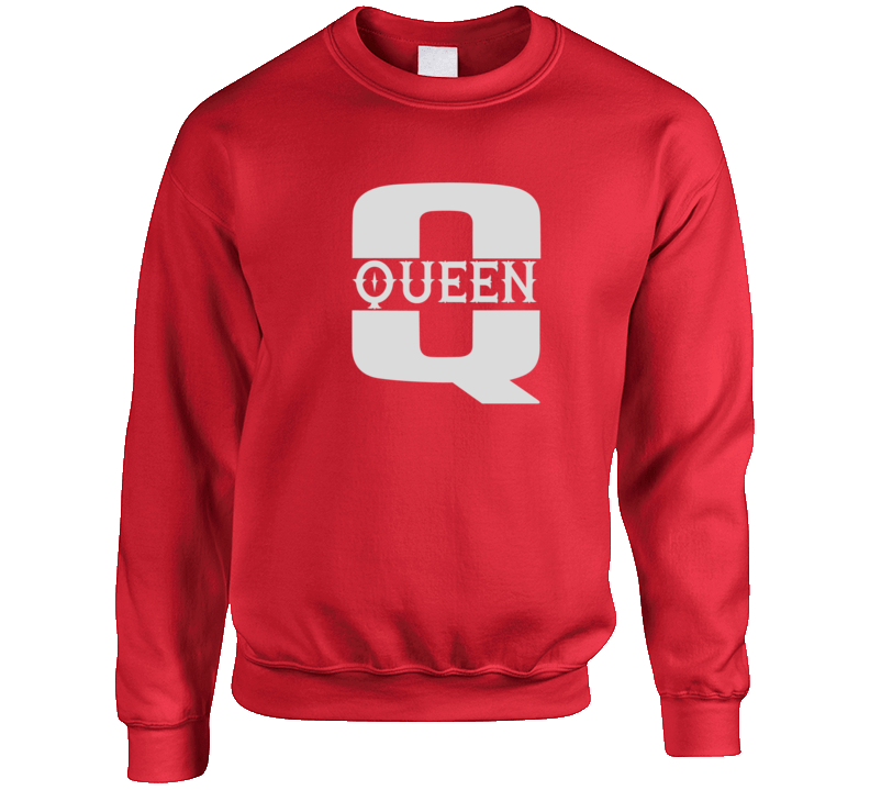 Queen Red Sweatshirt Crewneck Sweatshirt