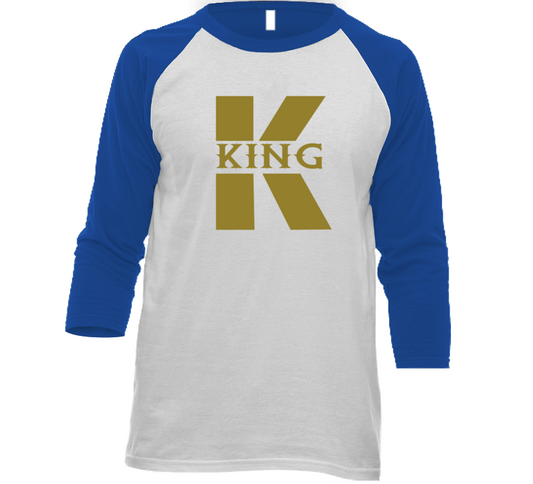 Gold King Raglan  T Shirt