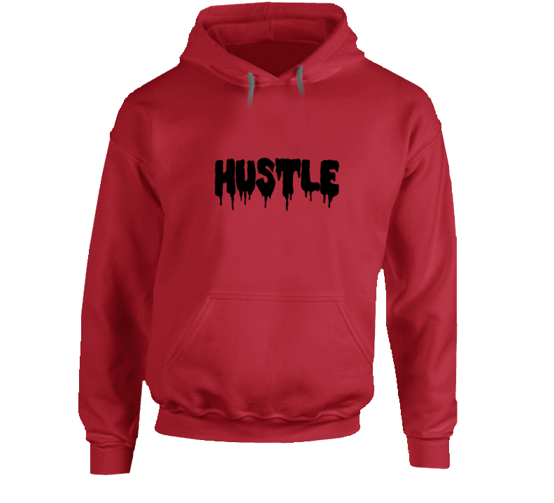 Hustle Drip Red Hoodie