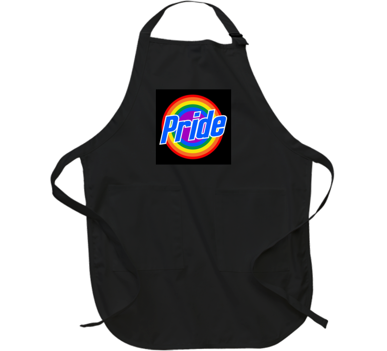 Pride Black Sweatshirt Apron