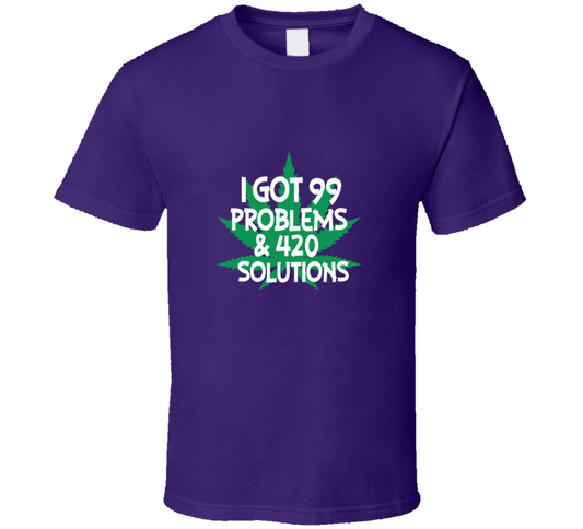 99 Probs Purp  T Shirt