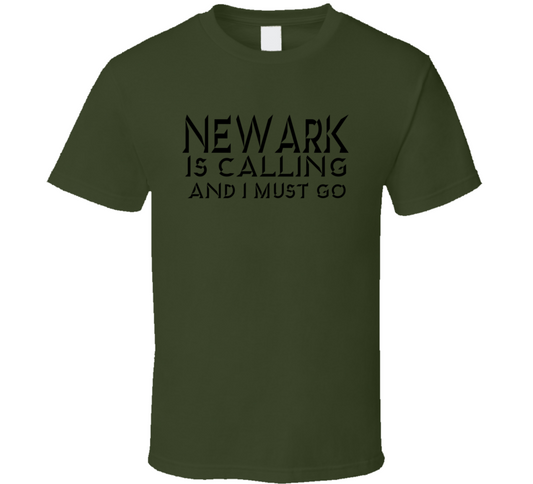 Newark Is Calling Tee T Shirt