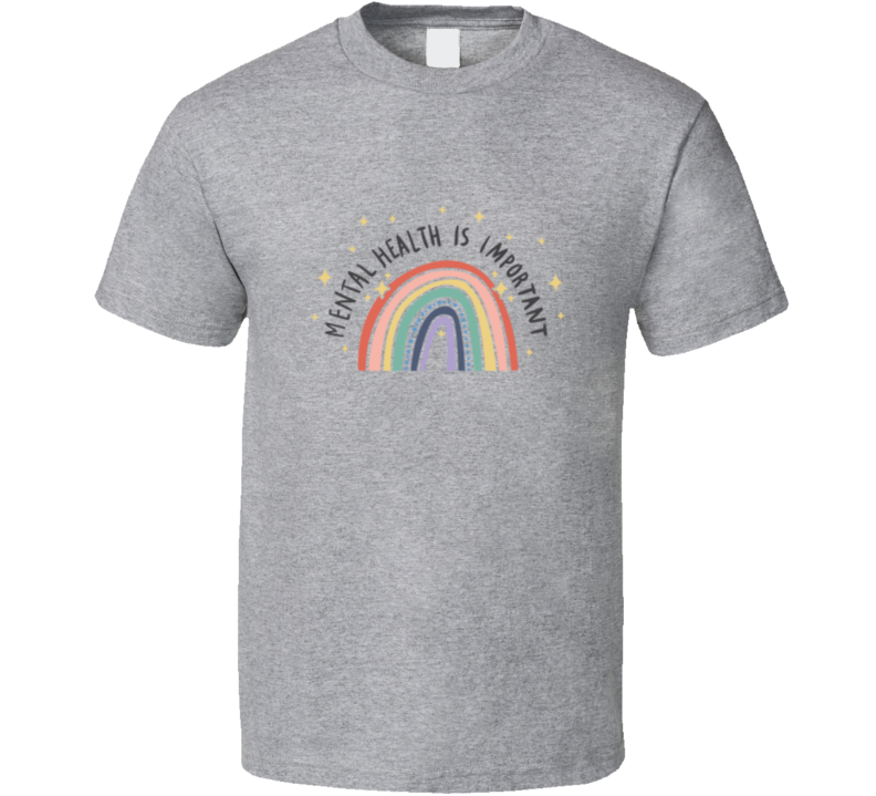 Mental Health ( Gray ) T Shirt