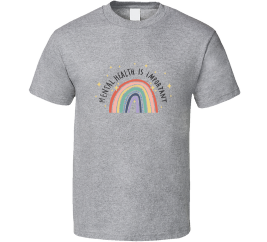 Mental Health ( Gray ) T Shirt