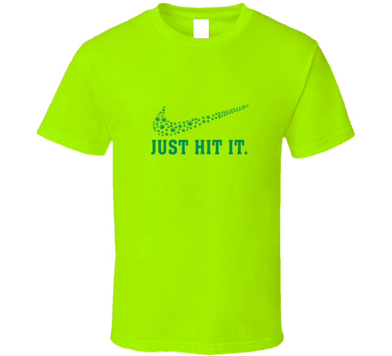 Just Hit ( Neon Green ) T Shirt