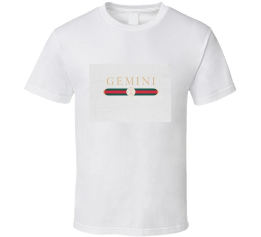 Gemini Couture Tee White  T Shirt