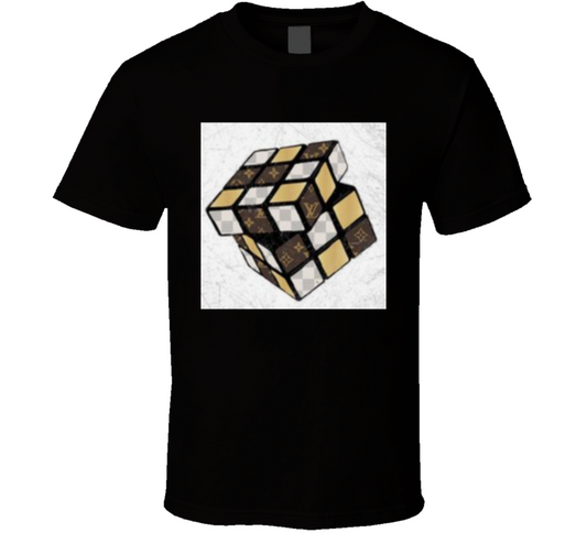 Louie Cube Black T Shirt