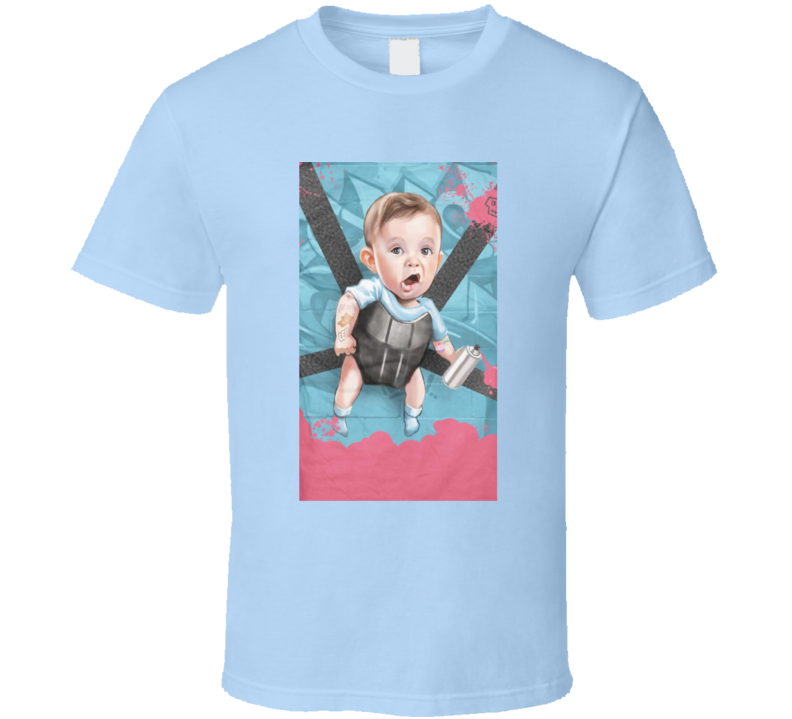 Hold On Baby Blue T Shirt