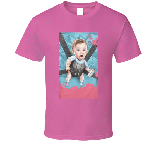 Hold On Baby Pink T Shirt