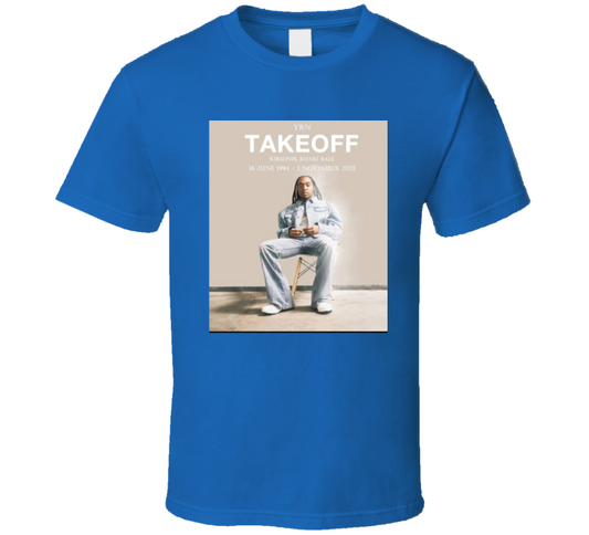 Heavenly Take Off Royal Blue T Shirt