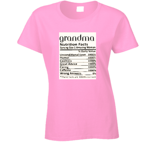 Grandma Ladies T Shirt