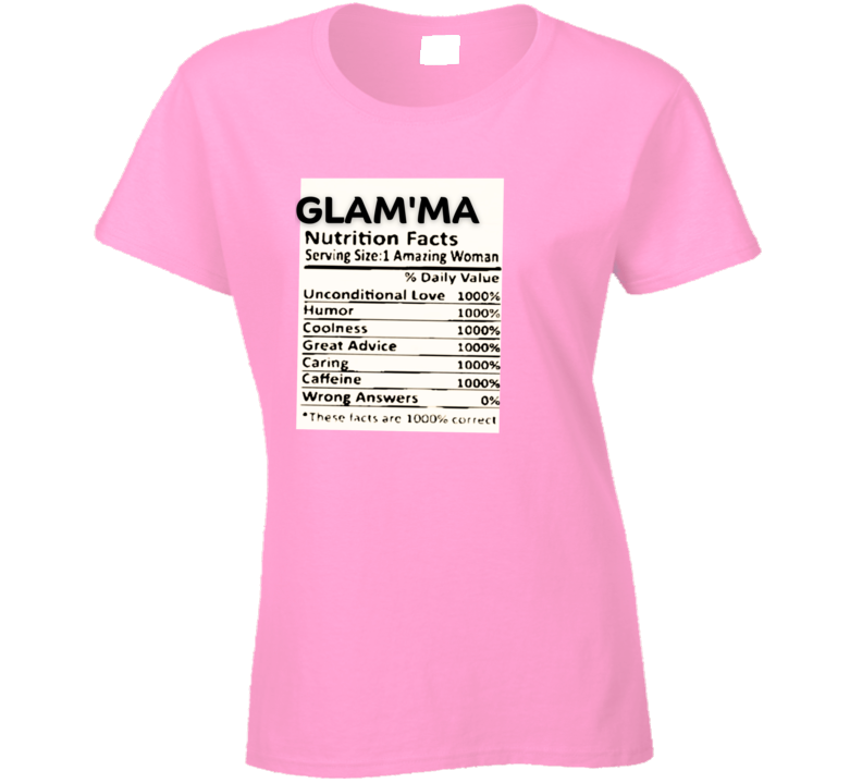 Glam Ma  Ladies T Shirt