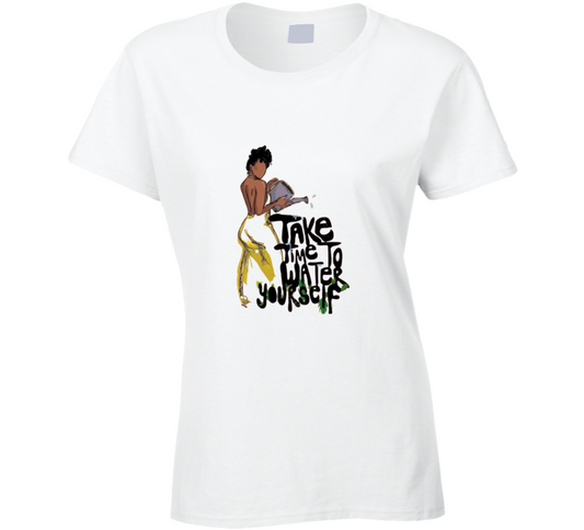 Take Time Ladies T Shirt