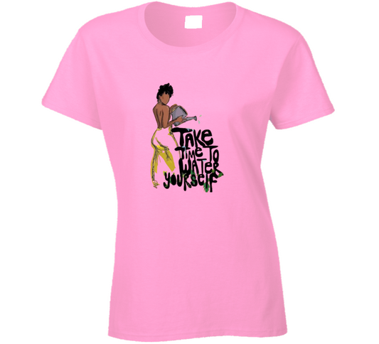 Take Time  Ladies T Shirt