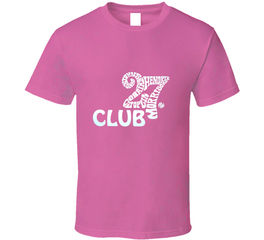 27 Club  T Shirt Pink