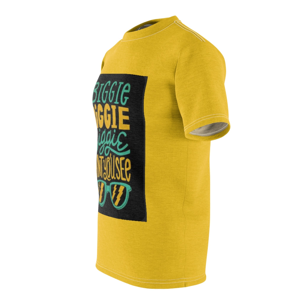 BIGGIE, BIGGIE CAN'T U SEE?  .. (YELLOW) ..  All Over Tee