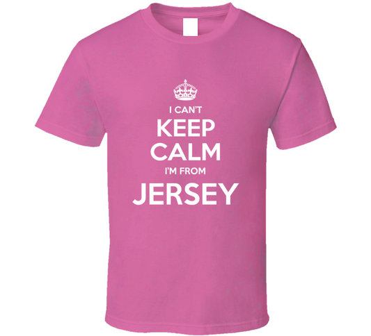 Jersey, No Calm  T Shirt