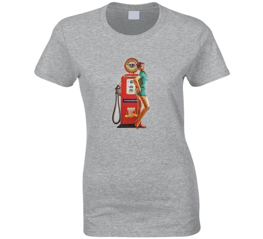 Gasolina Girl Ladies T Shirt