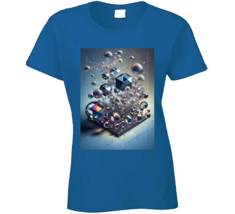 Blue Gems Ladies T Shirt