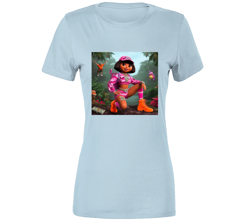 Adventure D Ladies T Shirt